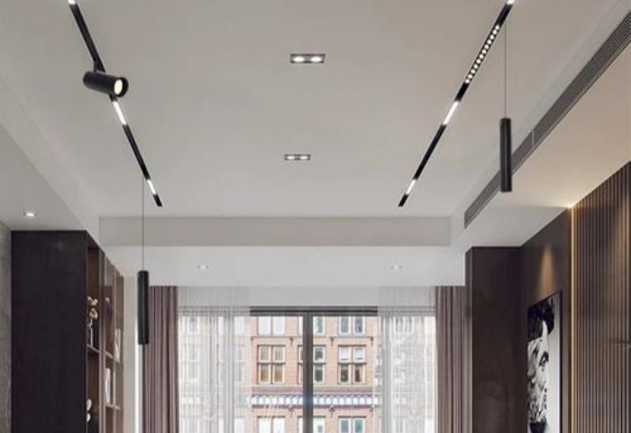 裝修選燈糾結(jié)？軌道燈到底好不好？青島東方家園裝飾為您解析?