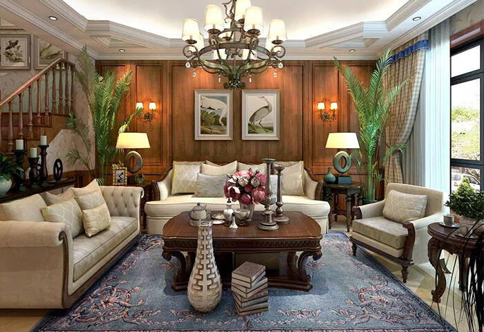 安納溪,美式風格