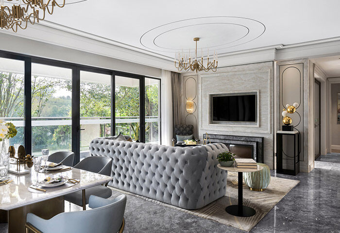 天一仁和&middot;瓏樾海,輕奢風(fēng)格